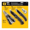 Caterpillar - 4 Pc. Mft, Folding Knife, Pocket Tool Set, Tool Sets