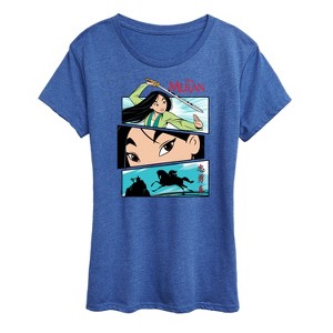 Women's - Disney - Comic Strips Warrior Short Sleeve Graphic T-Shirt - 1 of 4