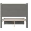 AFI Furnishings NoHo Platform Bed F with Foot Drawer AG - 3 of 4