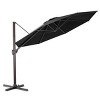 Crestlive Products 11FT Patio Offset Cantilever Umbrella Round with 360°Rotation 6 Heights Adjustable Outdoor Umbrella - 2 of 4