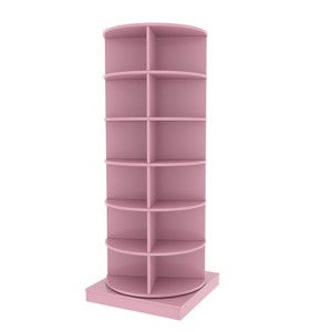 NicBex 360 Rotating Shoe Cabinet 6-Tier Organizer Spinning Shoe Rack Holds Up to 24 Pairs of Shoes for Entryway,Hallway - 1 of 4