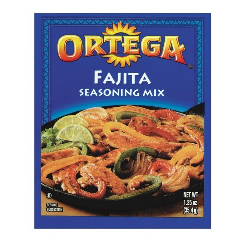 Ortega® Fajita Seasoning Mix 1.25oz : Target