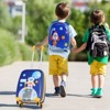 Infans 2PC Kids Carry On Luggage Set 12" Backpack & 16" Rolling Suitcase for Travel - 2 of 4