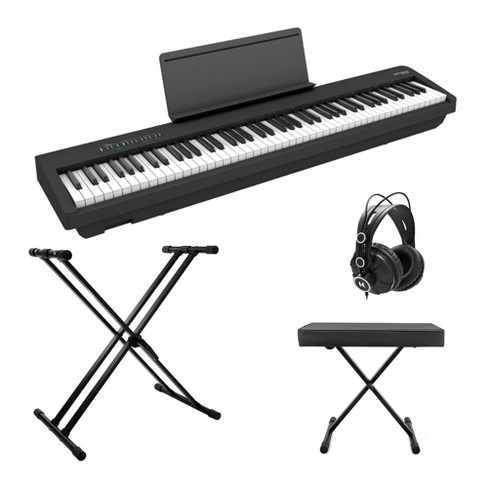 Roland Fp-30x Compact Portable Digital Piano (black) Bundle With  Accessories : Target