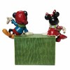 Jim Shore 7.5 Inch The Christmas Countdown Calendar Blocks Minnie Mickey Figurines - 2 of 3