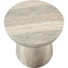Meridian Furniture,Avellino Marble Finish Concrete End Table - 4 of 4