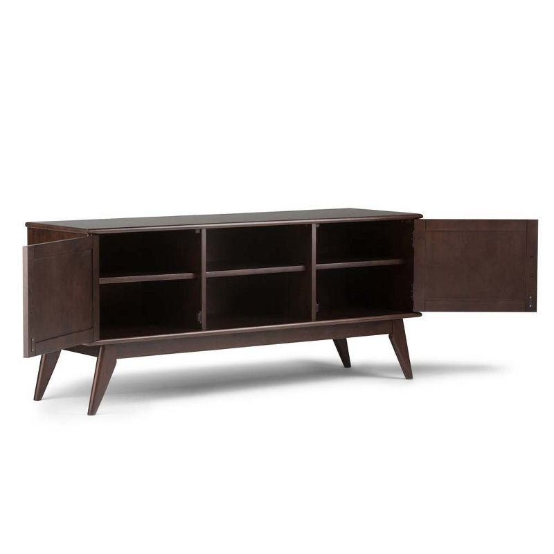 Tierney Solid Hardwood Mid-Century TV Stand for TVs up to 66" - WyndenHall, 4 of 9
