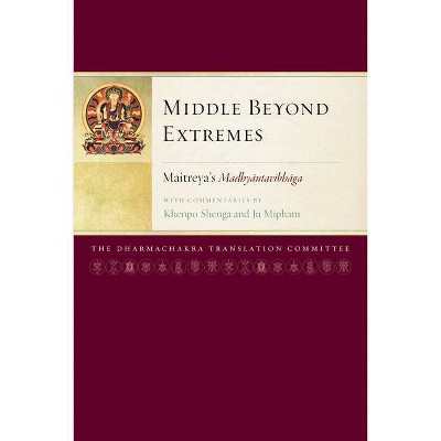 Middle Beyond Extremes - by  Arya Maitreya & Jamgon Mipham (Paperback)