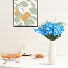 REGALWOVEN Lifelike Silk Decorative Artificial Phalaenopsis Flowers 16.1" 6 Pcs - 2 of 4