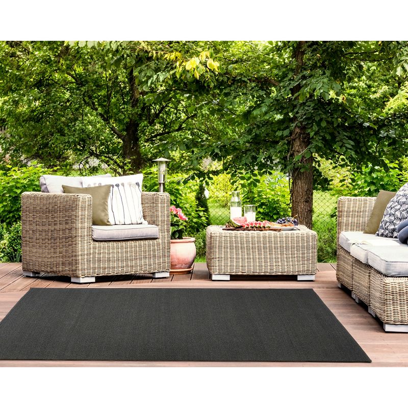 Liora Manne Avalon  Indoor/Outdoor Rug  Charcoal.., 5 of 11