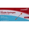 Leader Sterile Insulin Syringes 10 ea - 3 of 4