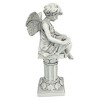 Design Toscano The British Reading Fairy Garden Statue - 4 of 4