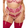 Adore Me Women's Paloma Garter Belt Lingerie - 2 of 4