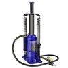 12 Ton Pneumatic Air Hydraulic Bottle Jack, Double-heavy Spring Heavy Duty Bottle Jack With With Manual Hand Pump - 3 of 4