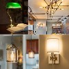 Luxrite T10 LED Bulb, 5W=60W Equivalent, 2700K Warm White, 500 Lumens, Tubular Light Bulb, Damp Rated, UL Listed, E26 Base 3 Pack - 2 of 4