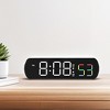 REGALWOVEN Dimmable LED Alarm Clock, 3-Level Brightness 6.5"L x 1.0"W x 1.8"H 1 Pc - 2 of 4