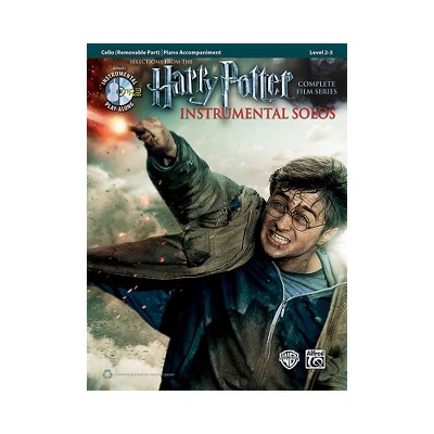 Alfred Harry Potter Instrumental Solos for Strings - Cello (Book/CD)