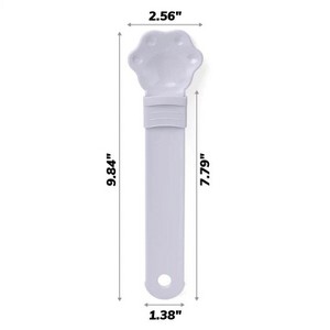 Kumasinova Cat Treat Feeder,Plastic Pet Treat Scoop,High Quality&Safe Material,9.84"x2.56 Dog Treats Snack Dispenser - 1 of 4