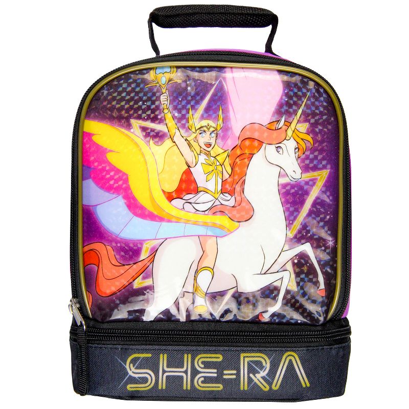 She-Ra And The Princess Of Power Dual Compartment Insulated Lunch Box Purple, 3 of 8