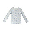 tiny knot co. Toddler Gender Neutral Buttery Soft Durable, Tagless Printed TENCEL Modal Pajama Set - 2 of 4