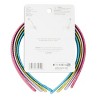 scünci Kids Thin Sparkle  Woven Headbands - Assorted  Brights - 4pcs - 2 of 4