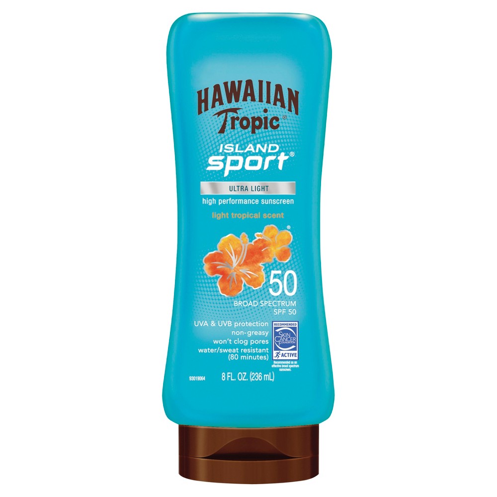 UPC 075486091170 product image for Hawaiian Tropic Island Sport Lotion Spf 50 8 oz | upcitemdb.com