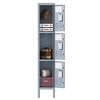 NicBex 66"H Metal File Cabinet with 3 Door Storage Locker, for Employees Gym School Home Office Garage - 4 of 4