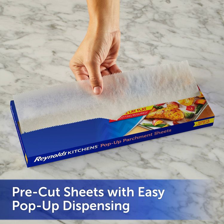 Reynolds Kitchen Pop Up Parchment Sheets - 30ct/1.01 sq ft, 3 of 6