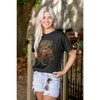 Men's Country Strong Western Rodeo Cowgirl Graphic T Shirt Brisco Brands - 4 of 4
