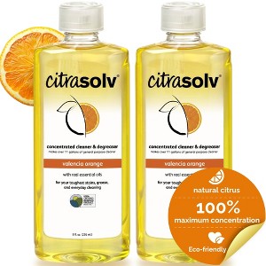 Citra Solv Concentrated Cleaner & Degreaser, Deodorizer, Home & Outdoor, Adhesive Remover, Natural Orange Oil - 1 of 4