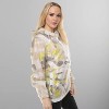 Members Only Women's Translucent Camo Print Popover Oversized Jacket - 2 of 4