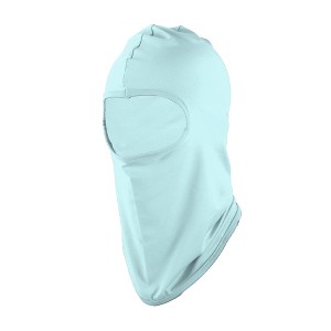 Unique Bargains Ice Silk Solid Color Balaclava Face Mask 1 Pc - 1 of 4
