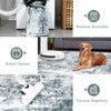 Washable Area Rugs for Living Room Non Slip Carpets,Large Short Pile Rugs for Bedroom - 4 of 4