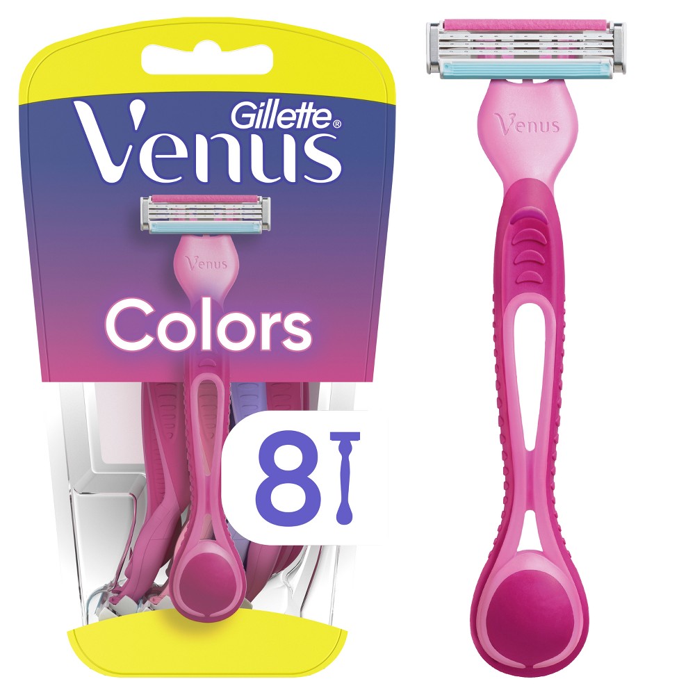 Photos - Shaver Venus Simply3 Women's Disposable Razors - 8ct 