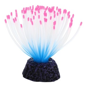 Unique Bargains Aquarium Glowing Silicone Artificial Coral Plant - 1 of 4