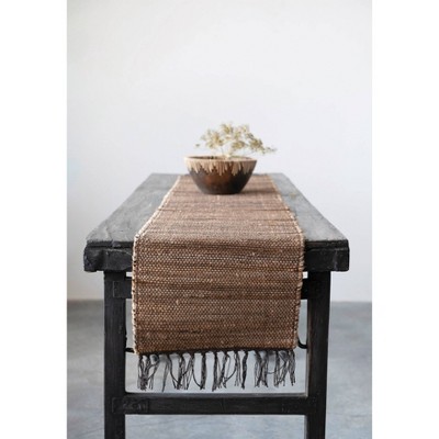 Reclaimed Wood Distressed Blackwashed Folding Console Table