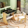 Vynxaria Kids Table Set with Chair - 2-in-1 Convertible Study & Play Table for Children - 2 of 4