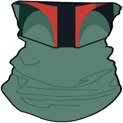 Concept One Star Wars Boba Fett Neck Gaiter | One Size
