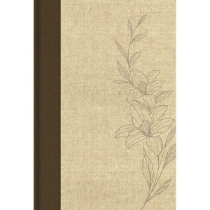 CSB Single-Column Wide-Margin Bible, Cream Cloth Over Board - by