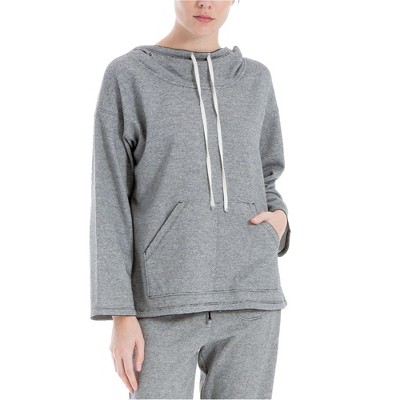 Max Studio London Womens Pullover Hoodie Sweatshirt