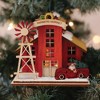 Old World Christmas Ginger Cottages Wooden Ornament, Farmer's Market - 2 of 3