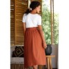 Women's Button Front Midi Skirt - LASCANA - 3 of 4