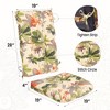 Hyleory Outdoor Seat/Back Cushion, Ultra Soft Cushion for Patio Seats - 3 of 4