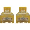 Tripp Lite Cat6a UTP Patch Network Cable, 10G Snagless Ethernet Cable, Yellow, 1 ft, N261-S01-YW - 3 of 4