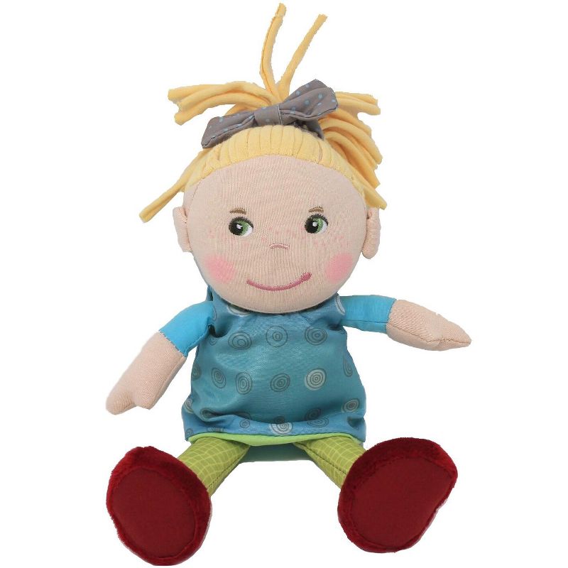HABA Soft Doll Mirle 8" - First Baby Doll with Blonde Pony Tail, 2 of 6