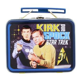 Nerd Block Star Trek: TOS Kirk & Spock Mini Tin Lunch Box