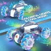 Gesture Sensing RC Stunt Car , 360 Rotating 4WD Hand Controlled Remote Control Twist Car with Light Music, Cool Birthday Gifts - 2 of 4