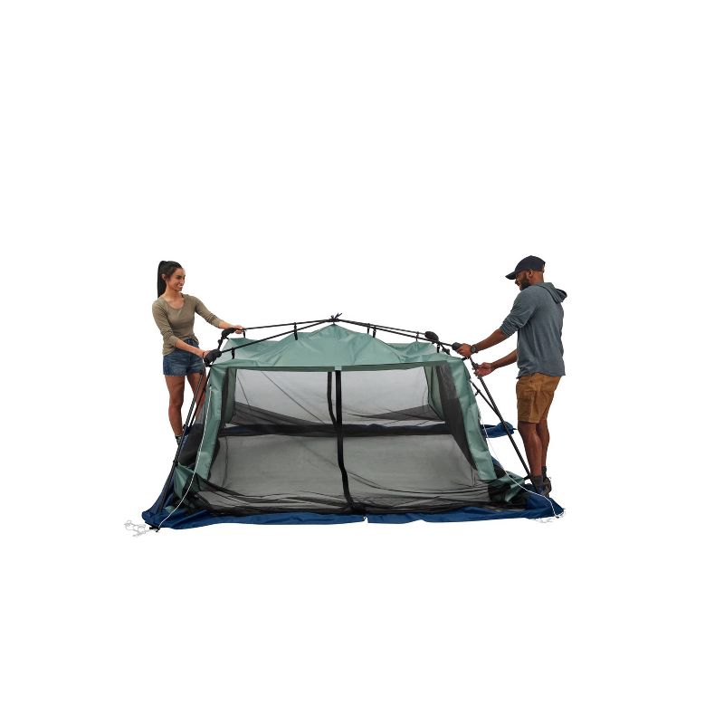 Coleman 10&#39;x10&#39; Skylodge Instant Screened Shelter - Moss, 3 of 12