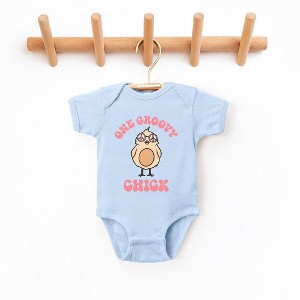 The Juniper Shop One Groovy Chick Baby Bodysuit - 1 of 2