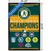 Trends International MLB Oakland Athletics - Champions 23 Framed Wall Poster Prints - 3 of 4